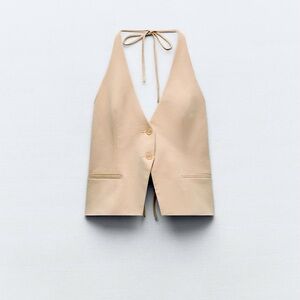 ZARA NWT Halter Top Large